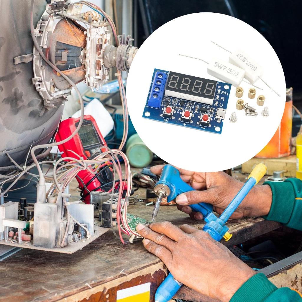 Nhiều tương thích 18650 26650 pin thiết bị kiểm tra dung lượng cắm chơi hoạt động kỹ sư tự làm những người đam mê