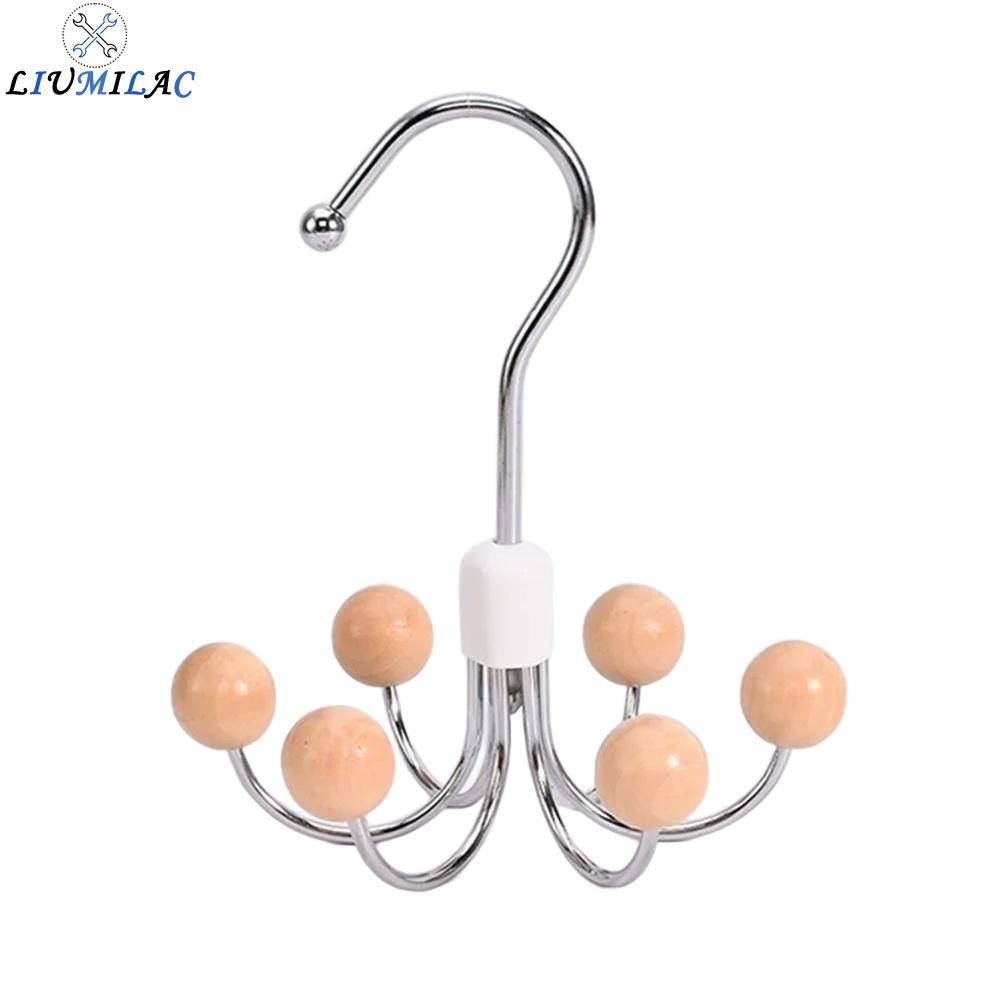 LIUMILAC Visulong Multi Function 6 Claw Hook with 360 Degree Rotation for Closet Use ราคา 192 บาท*ส่งฟรี