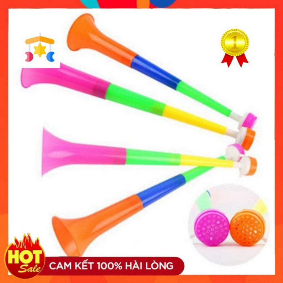 Kèn Loa 3 Khúc, Kèn Vuvuzela Cổ Vũ Bóng Đá Âm Thanh To, Vang Xa size lớn 60cm - MK002-017