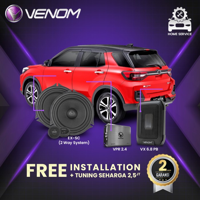 VENOM EXPRESS DAIHATSU ROCKY PAKET AUDIO MOBIL GRATIS PASANG-desshop99 Harga  8,398,000 Ringgit*Penghantaran Percuma