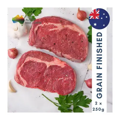 The Meat Club Angus Ribeye Beef Steaks (Scotch Fillet) - Grain Fed - Chilled