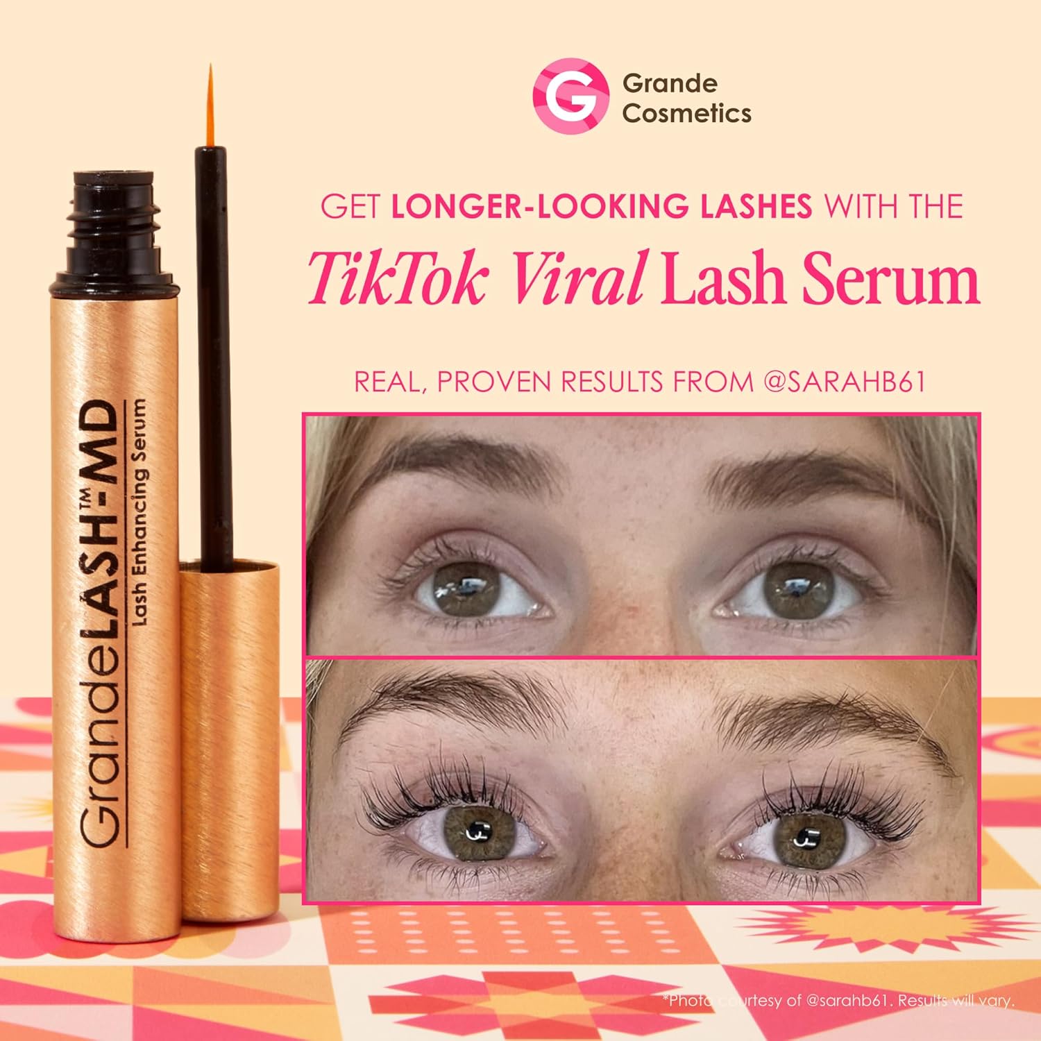 Grande Cosmetics Grande Cosmetics GrandeLASH-MD Siero per ciglia, 4 ml_voghion.com