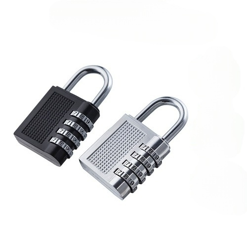 Ổ khóa số 4 mã số , khóa vali xoay vòng bằng hợp kim kẽm cao cấp không gỉ khóa bằng mã số