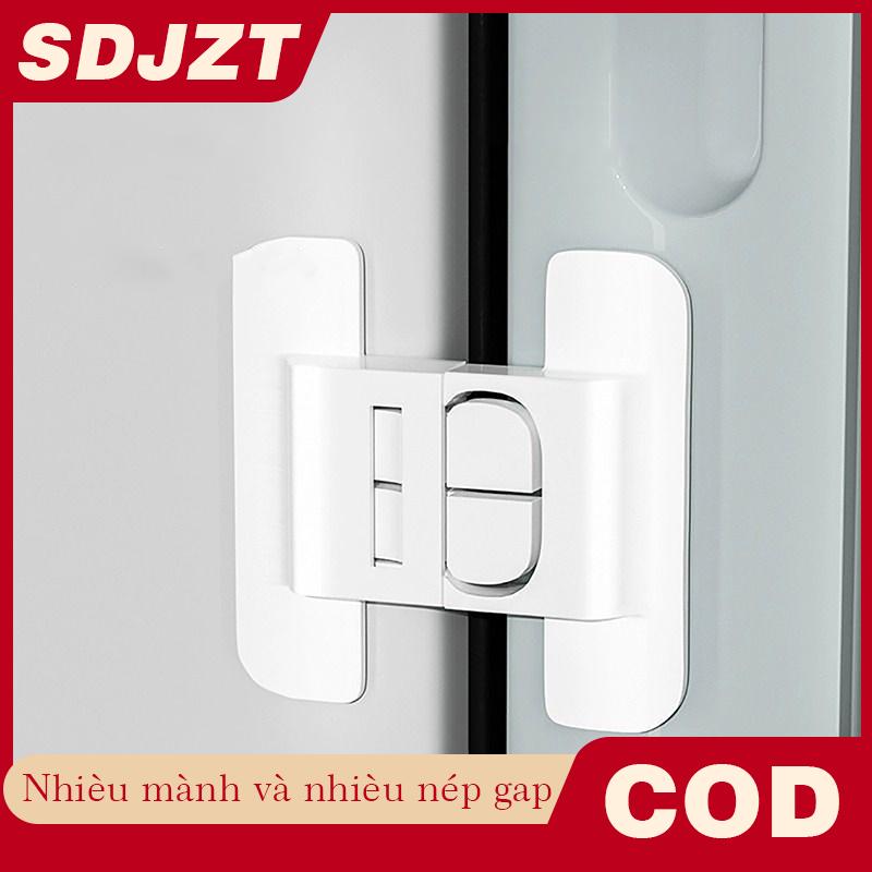 SDJZT Mới 1pcs tủ lạnh nhà khóa an toàn tủ lạnh tủ đông khóa cửa đa chức năng khóa an toàn trẻ em bảo vệ an ninh