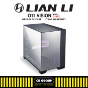 Lian LI O11 Vision - Dual Chamber PC Case - 3 Sides of Glass - Columnless Design