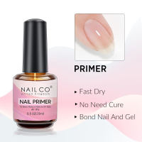 NAILCO 15ml Nail Primer Bond Natural Nails Air Dry Nail Prep Dehydrate Bond Primer Polish Soft Gel Nail Supplies Top Base Coat