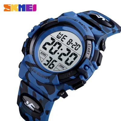 SKMEI Children Sport Watch Waterproof LED Digital Watches Multifunction Electronic Watch For Kids Boys Girls Gifts 1548