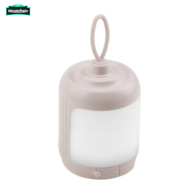 Outdoor Rechargeable Camping Lantern, 4 Modes Portable IPX4 Waterproof Tent Light, 50-100lm Tent Bulb, Battery Powered Lamp For Hiking Climbing Yard ราคา 109 บาท*ส่งฟรี