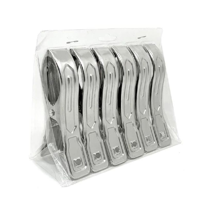 CASSA คลิปหนีบผ้า CASSA 12x1.5cm. แพ็ค 6 - ยี่ห้อ CASSA ราคา 90 บาท*ส่งฟรี