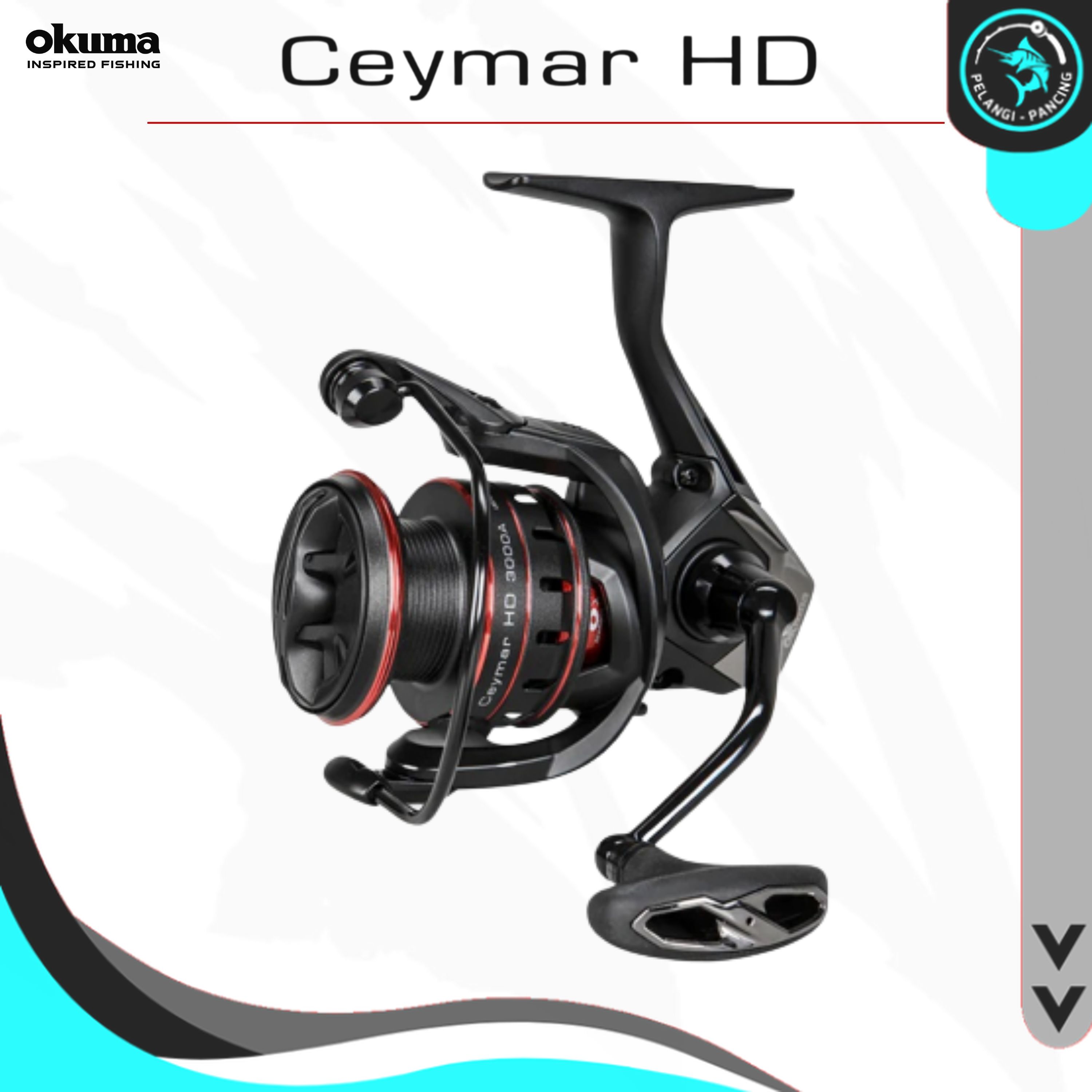 harga reel okuma ceymar A Spinning Reels providing a seamless casting and retrieving experience CEYMAR HD SPINNING REEL |