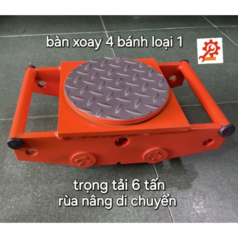 Rùa Di Chuyển 2.5 Tấn, 6 Tấn - Con Rùa Lăn Di Chuyển Hàng hóa, thay thế xe nâng Thiết bị Máy Móc