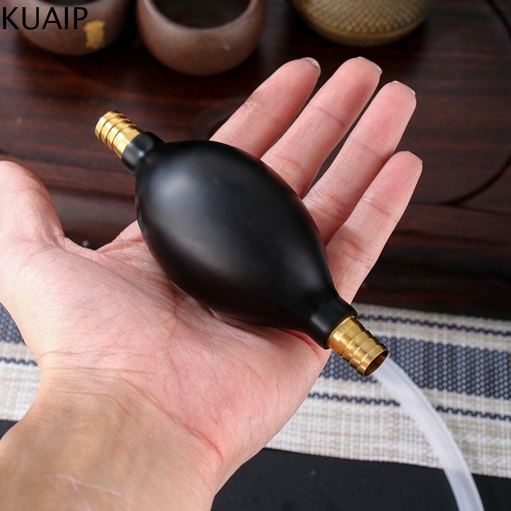 KUAIP Siphon Dâu khi Ống hút Máy bơm nước xăng lỏng Bể cá Đa năng Bơm bằng tay Bi hút Công cụ chuyển nhiên liệu Dụng cụ bơm