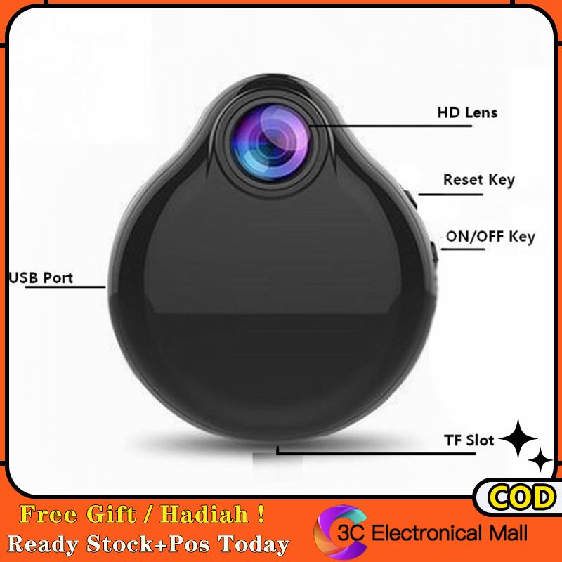 Portable Camera Supporting 128G TF Card 1080P WIFI Camera Cams Monitor
