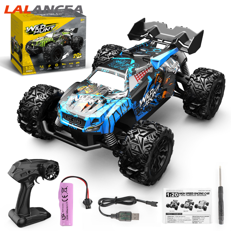 2.4g Remote Control Car 4wd Rc Drift Car 20km/h Power Motor Independent Shock Absorber Anti-crash Rc Vehicle ราคา 514 บาท*ส่งฟรี