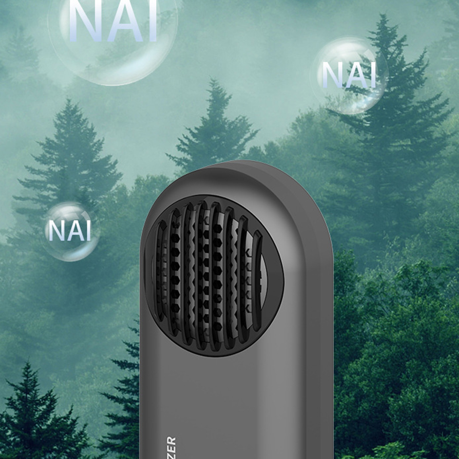 Xách tay Ozone máy có thể sạc qua USB làm thơm không khí Máy tạo ozone cho formaldehyde loại bỏ