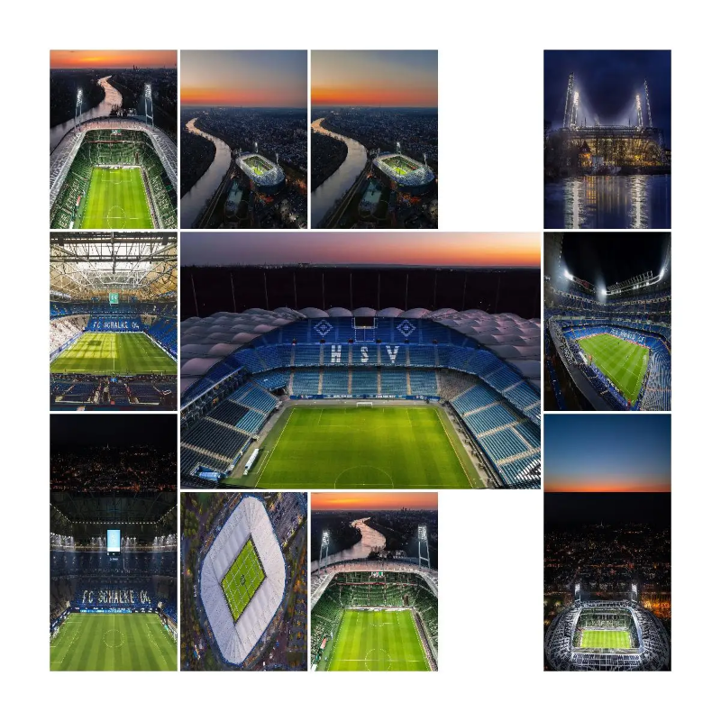 2025 Schalke  Stadium Passion Collection Sport Decor Poster  Exclusive Wall Art Print for Fans of Soccer  Home Decor Enthusiasts