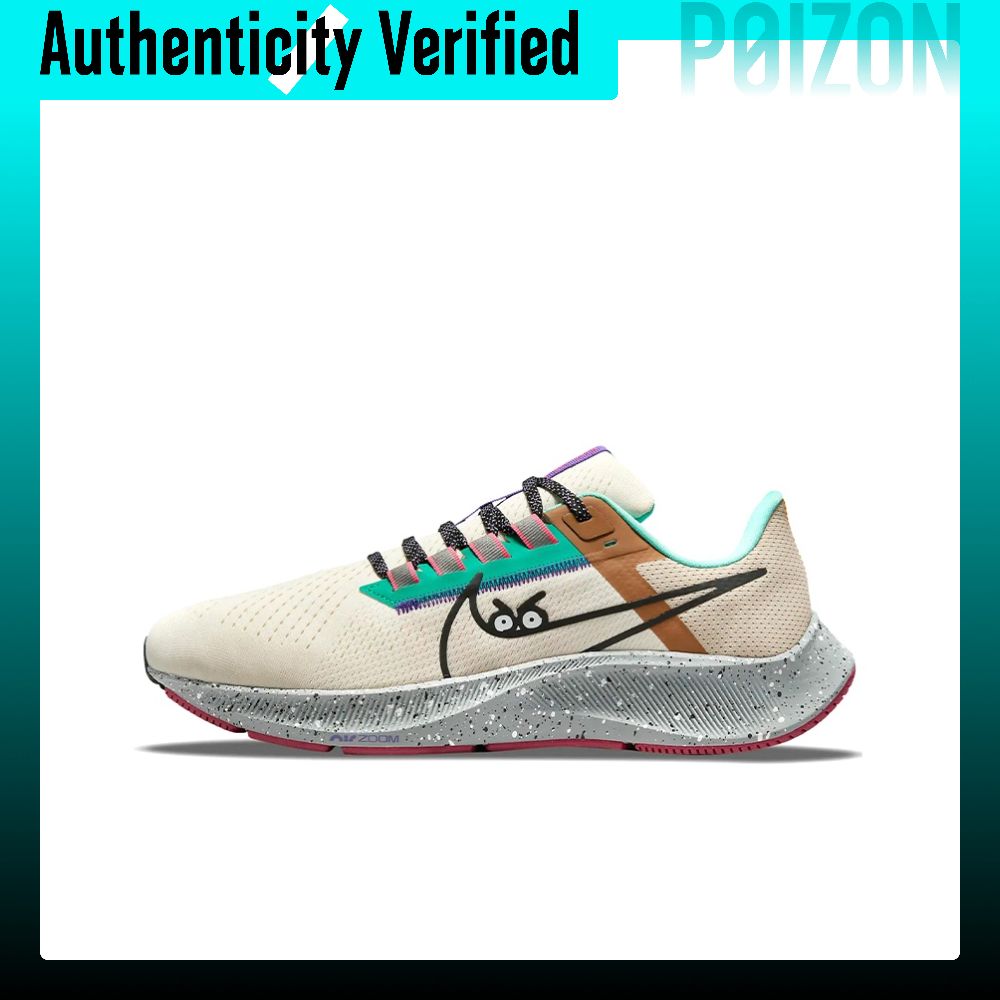 รองเท้าวิ่ง รองเท้ากีฬาออกกำลังกาย Nike Pegasus 38 Low top Zoom Unisex สีเบจ DO2337-100 ราคา 48,000 บาท*ส่งฟรี