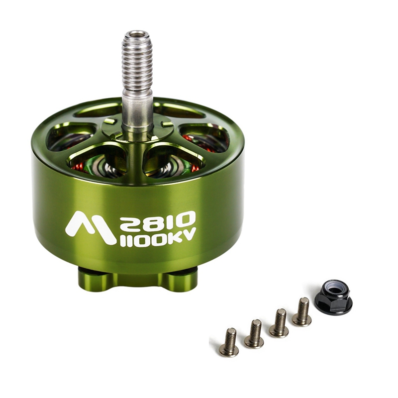 (ICTE) M2810 FPV Motor 1100kV 3-6S Brushless Motor for 8 Inch Drones FPV Freestyle Long Range DIY Mo