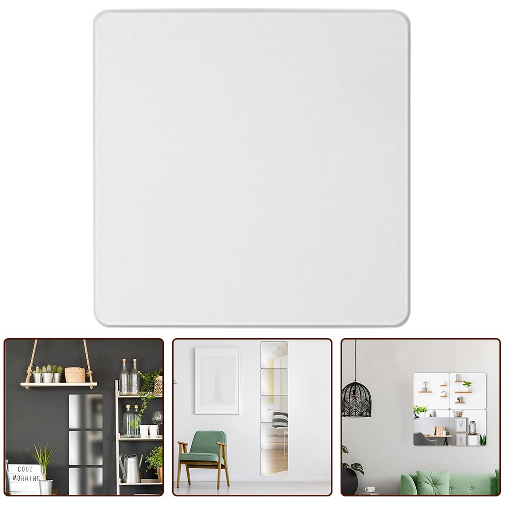 【Rockhouse】 Acrylic linh hoạt gương Kích thước 20x20 cm tăng cường thẩm mỹ dễ dàng [Sản phẩm Mới]