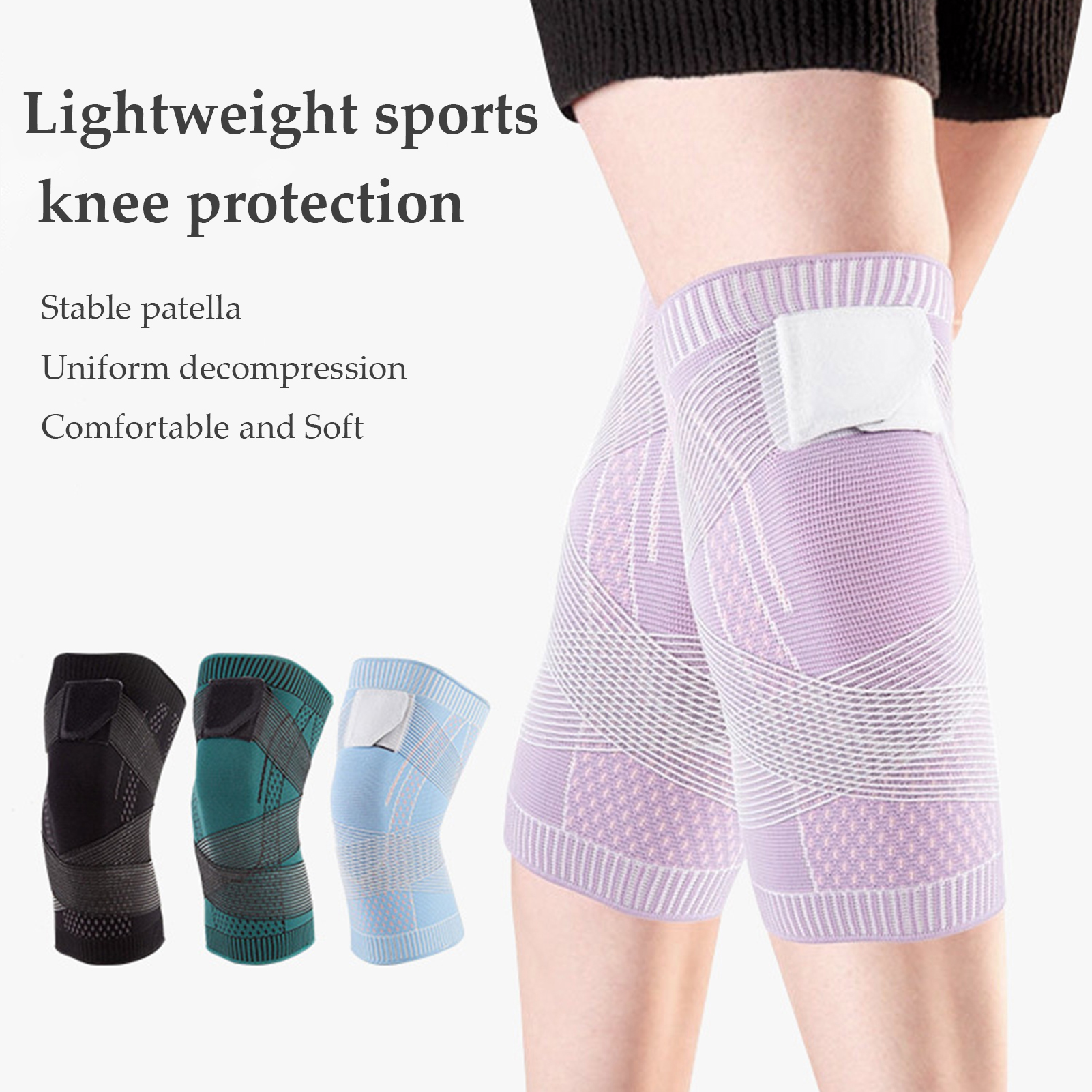 Adjustable Knee Compression Sleeve Compression Knee Sleeve for Arthritis Relief Premium Knee Support Sleeve for Pain Relief Joint Stability Ideal for Running Gym and Hiking Acl Arthritis Compression