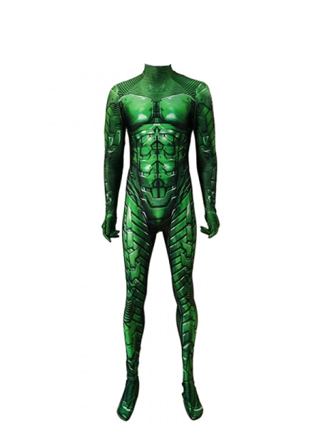 Halloween Adult Kids Green Goblin Cosplay Costumes 3D Print Male Zentai