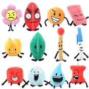 Bfdi Plush Toy Battle for Dream Island Plushie Cartoon Stuffed Animal Plant Soft Doll Leafy Firey Pillow Gift for Kids Children expert