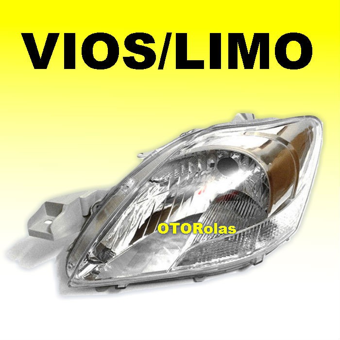 HEAD LAMP HEADLAMP LAMPU DEPAN TOYOTA VIOS BESAR LIMO 2008 2009 2010 2007 2011 2013 2012 UTAMA DEPO Harga 725,000 rupiah*Gratis Ongkir
