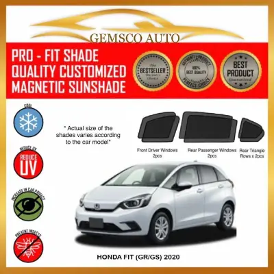 Honda Fit / Jazz (GR/GS) 2021 ( 6 / 7pcs ) Car Magnetic Sunshade