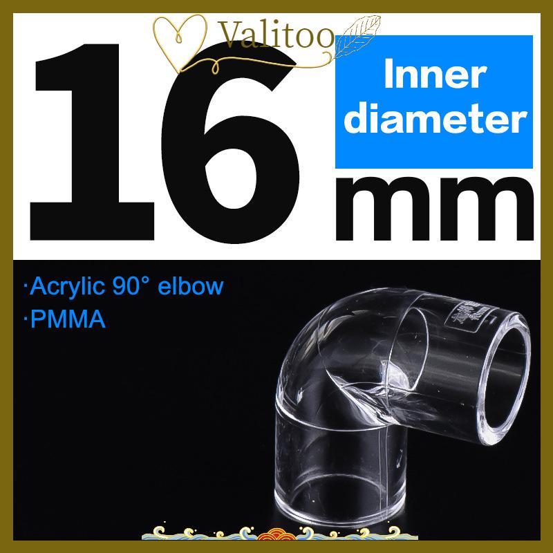 [Valitoo] Bể cá lọc mưa phun Bar dòng chảy ra ống trong suốt Acrylic mưa vòi hoa sen Outlet Ống kit bể cá Bộ lọc bên ngoài accessries - 5
