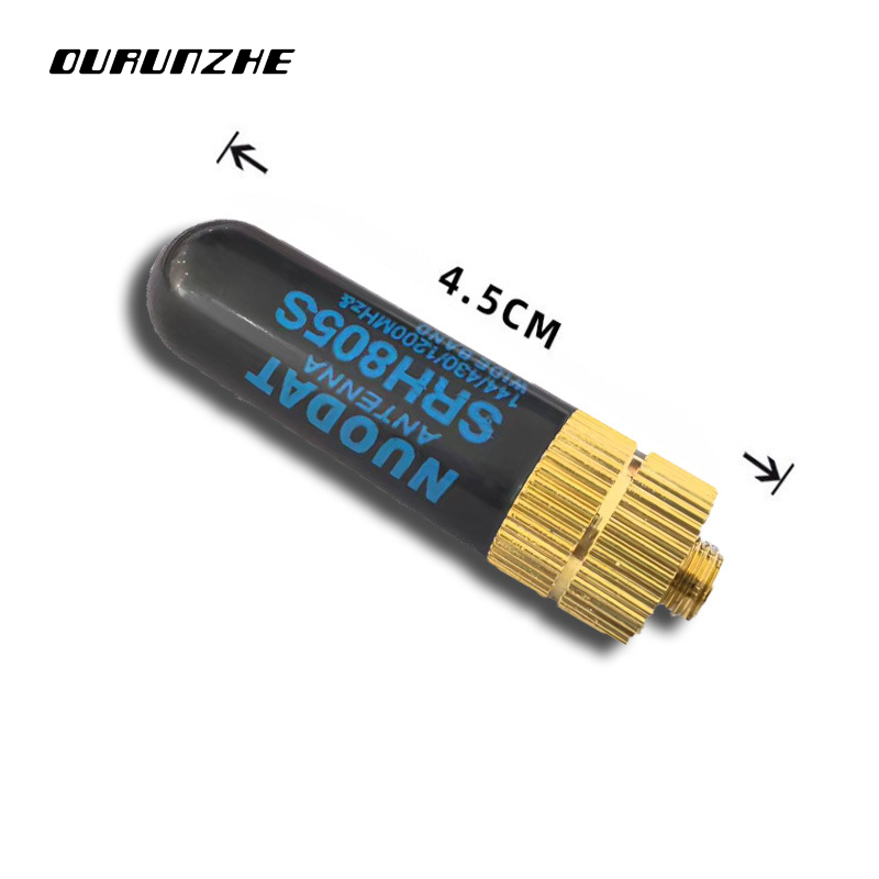 OURUNZHE เสาอากาศขนาดเล็กแบบสองแบนด์สำหรับวอลกี้ทอลกี้ SRH805S เซลล์สั้นประสิทธิภาพสูงพร้อมการออกแบบป้องกันการรบกวน ราคา 33 บาท*ส่งฟรี