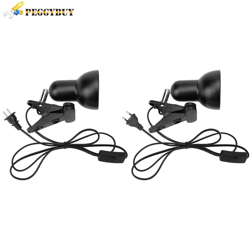 9TH 360 Degrees Rotate Clamp Lamp Holder Heat Turtle Reptile Bask Light Base