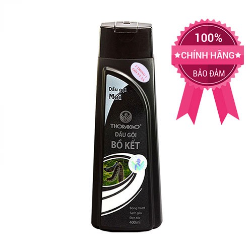 Dầu gội bóng mượt sạch gàu đen tóc Thorakao Bồ kết 400ml