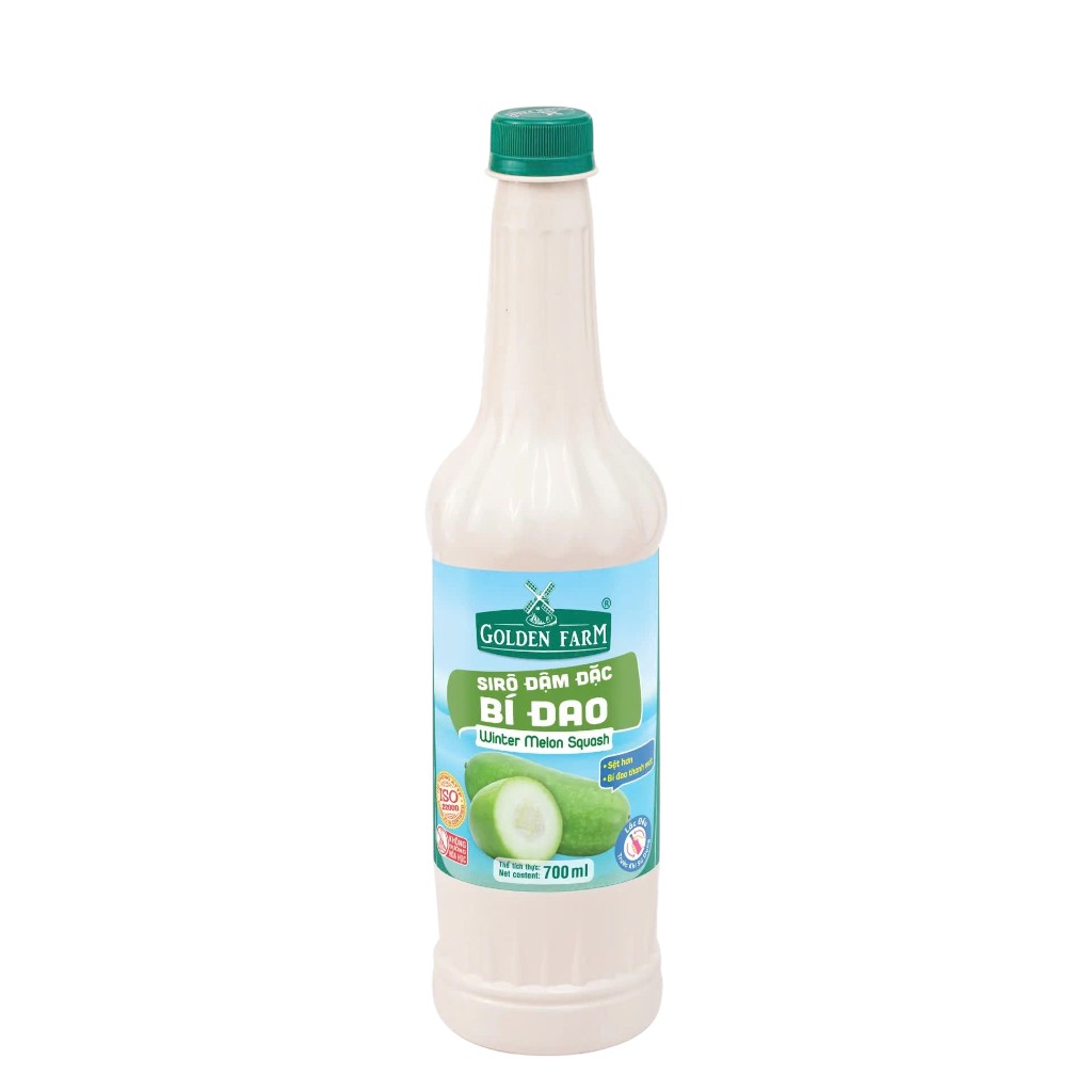(KM) Siro Golden Farm Đậm Đặc 700ml - BÍ ĐAO - giảm 4.500/chai đến ngày 30/08