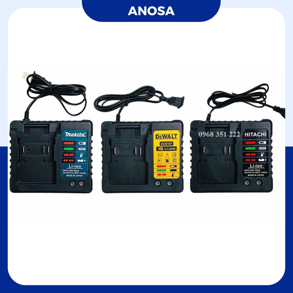 Sạc pin máy khoan, đế sạc pin 21v - chân pin phổ thông m21