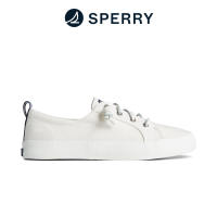 Sperry Womens Crest Vibe Linen Sneakers - Linen White (13934042)