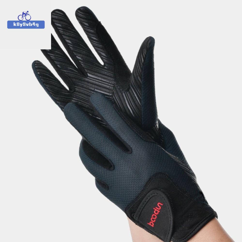 K0Y9VB4G Chống mài mòn Găng tay cưỡi ngựa Da lộn Chống trượt Găng tay đạp xe thể thao Thời trang Thoải mái Thiết bị cưỡi ngựa