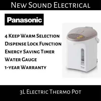 Pansonic 3.0L Electric Thermo Pot NC-EG3000 | 1-year Local Warranty