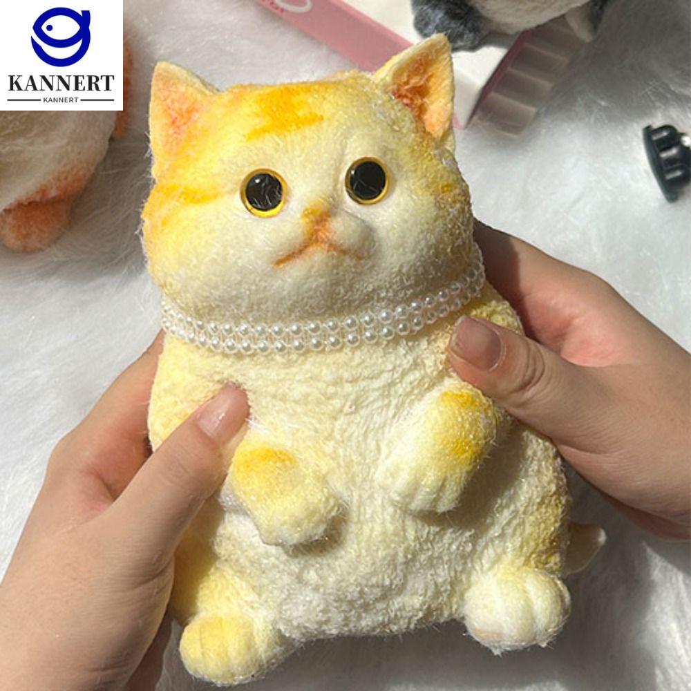 KANNERT รีบาวด์ช้า ของเล่นบีบตุ๊กตาแมวใหญ่ การ์ตูนลายการ์ตูน สัตว์สัตว์สัตว์ ของเล่นแมวบีบจำลอง เลียนแบบการเล่น นุ่มนุ่มๆ ของเล่นอยู่ไม่สุขสำหรับแมว ของเล่นทางประสาทสัมผัส ราคา 581 บาท*ส่งฟรี