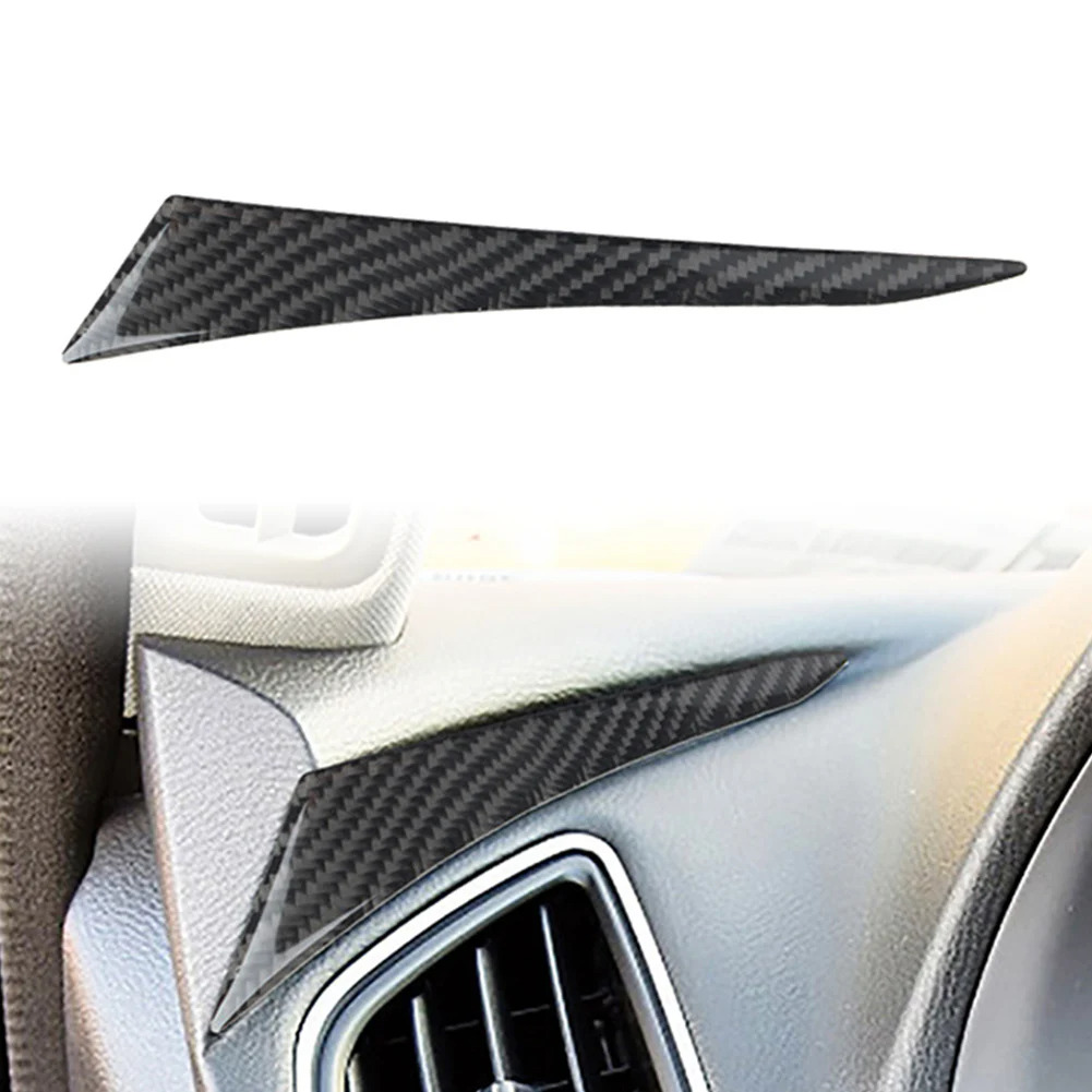 Sợi Carbon Xe Nội Thất Bên Trái Bảng Điều Khiển Sticker Bìa Cho Infiniti Q50 Q60 2014 2015 2016 2017 2018 2019
