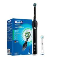 Oral B P4000 Adult Electric Toothbrush Deep Cleaning Gum Massage Tooth Brush With Round Heads Inductive Rechargeable 2 Min Timer