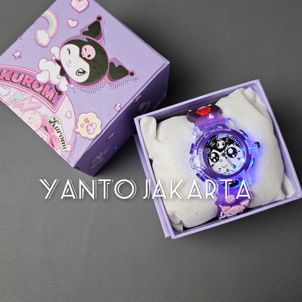 KADO - Jam tangan anak kuromi musik melody
