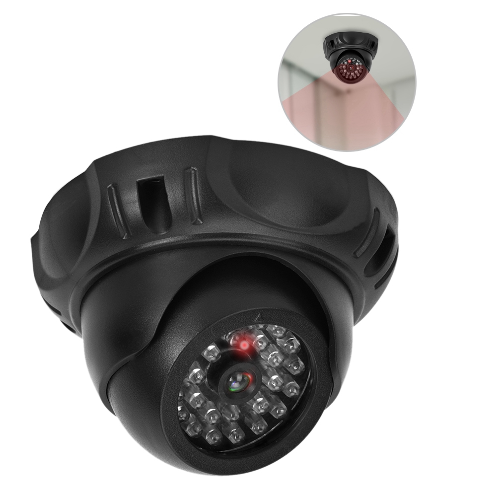 Pongnas máy ảnh mô phỏng giả giả màn hình an ninh máy ảnh với đèn LED cho bảo vệ an ninh nhà