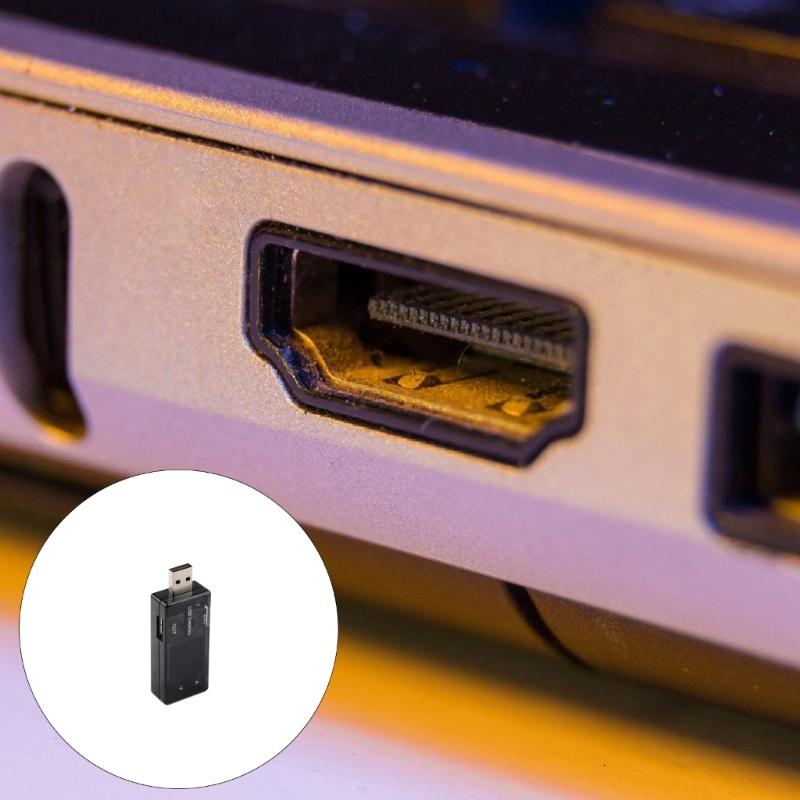 Đôi kỹ thuật số USB hiện tại điện 3-9V 0-5A sạc dụng cụ kiểm tra Vôn kế Ampe kế sạc sạc điện di động
