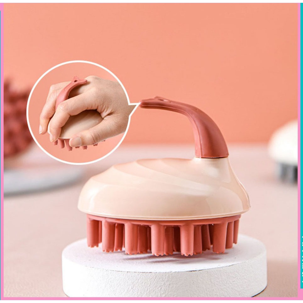 Lược gội đầu cao cấp - massage đầu giảm stress - ngăn ngừa và kích thích mọc tóc