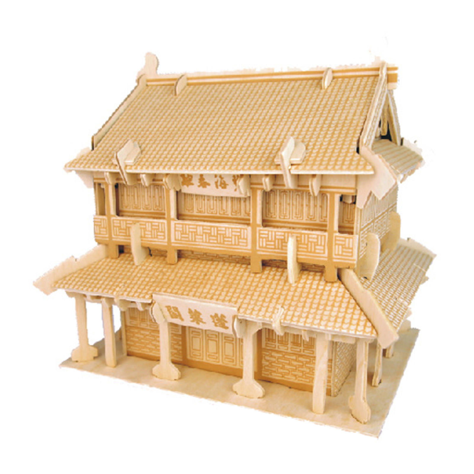 TDS 3d Puzzle Building Model 3d Building Model Kit Wooden Chinese Architecture 3d Puzzle Set Educational Building Toy for Kids Penglai Pavilion Yueyang Tower Tengwang Pavilion 107/117/244pcs
