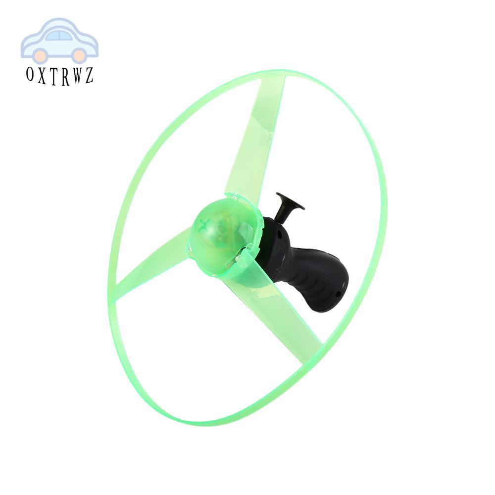 Oxtrwz vui vẻ xử lý nhấp nháy dây bay xoay máy bay đèn đồ chơi ngoài trời