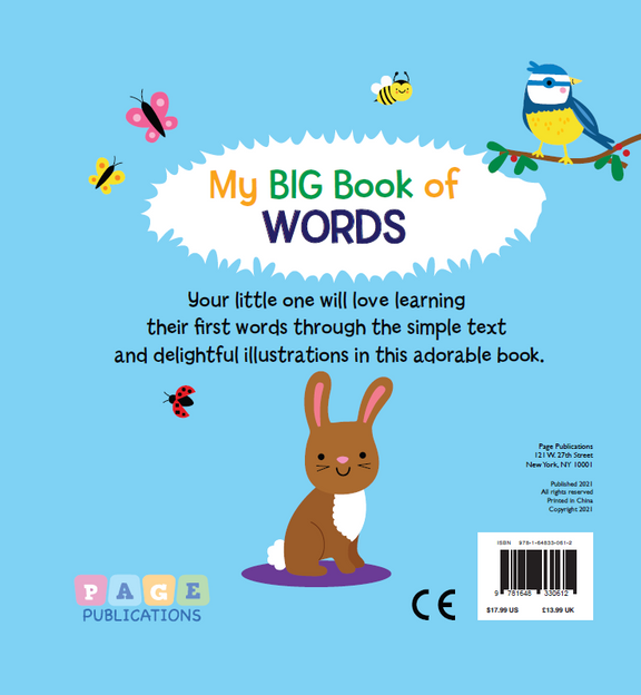 BBW หนังสือ MY BIG BOOK OF WORDS ราคา 300 บาท*ส่งฟรี
