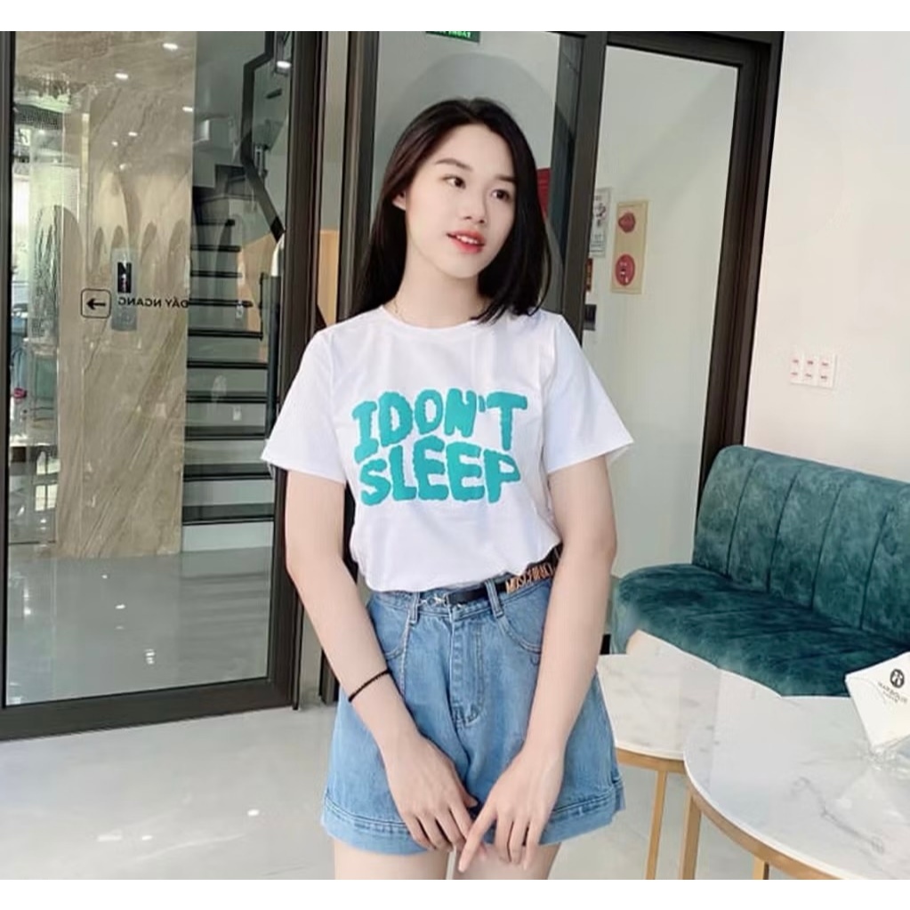Áo Thun Thái Nữ Cotton 100% Form Rộng 50~70kg,Phong Cách Mát Mịn Siêu Hot Mẫu Mới Mã A21