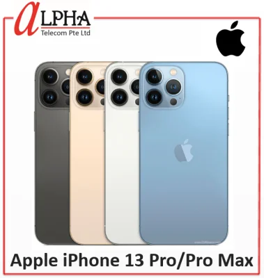 [Dual Nano Sim] Apples iPhones 13 Pro/ 13 Pro Max *Global Version HK Spec.*