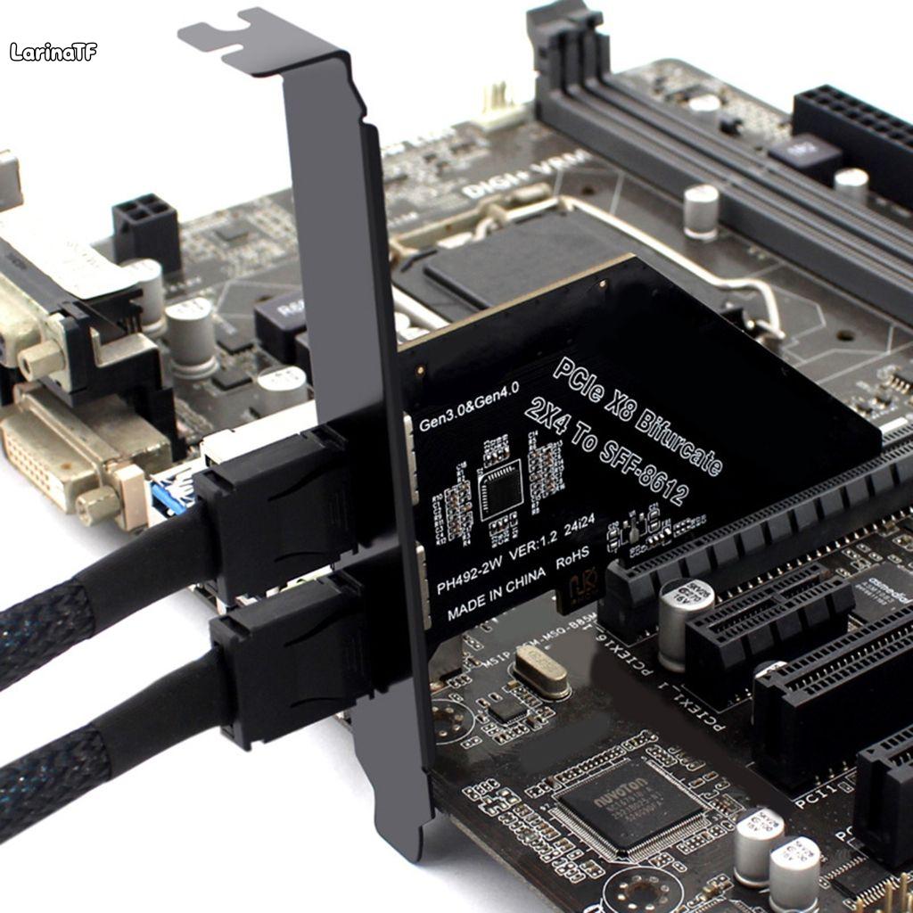 อะแดปเตอร์ PCIe 4.0 X8 - Oculink SFF-8612 SFF-8611 การเชื่อมต่อโฮสต์ภายนอก ราคา 1,351 บาท*ส่งฟรี